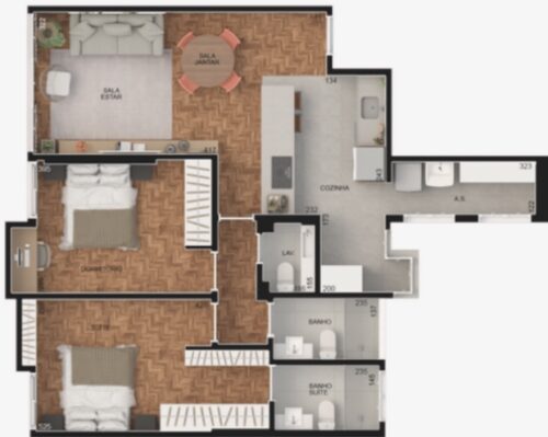 Apartamento, venda, 87 m², 2 quartos em Perdizes – São Paulo – SP