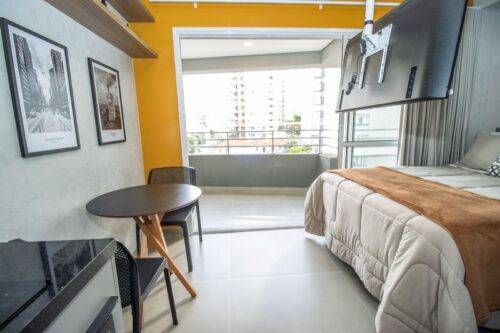 Apartamento, Alugar, 24 m², 1 Dorm ao lado do Hospital Albert Einstein Perdizes – São Paulo – SP