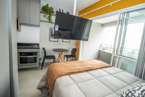 Apartamento, Alugar, 24 m², 1 Dorm ao lado do Hospital Albert Einstein Perdizes – São Paulo – SP