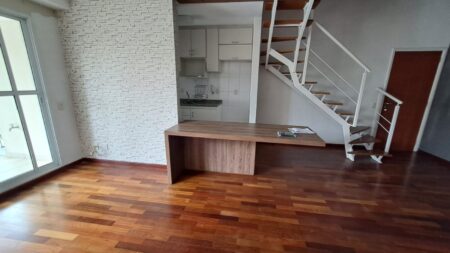 Apartamento duplex, aluguel, 76 m², duas suítes próximo ao metro Vl. Madalena em São Paulo – SP