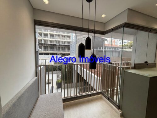 Studio na Vila Madalena, aluga, 100% MOBILIADO, 27m² a passos da Estação do Metrô, São Paulo – SP