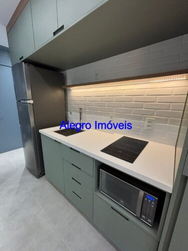 Studio na Vila Madalena, aluga, 100% MOBILIADO, 27m² a passos da Estação do Metrô, São Paulo – SP