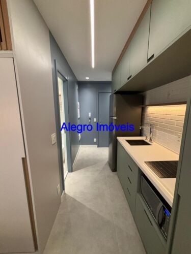 Studio na Vila Madalena, aluga, 100% MOBILIADO, 27m² a passos da Estação do Metrô, São Paulo – SP