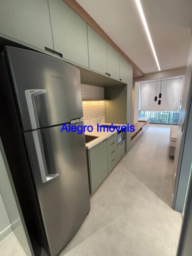 Studio na Vila Madalena, aluga, 100% MOBILIADO, 27m² a passos da Estação do Metrô, São Paulo – SP
