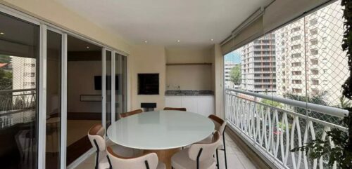 Apartamento, aluguel, 135m², 3 suítes ao lado da PUC, Perdizes – São Paulo – SP.