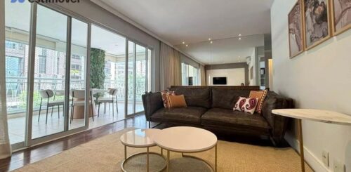 Apartamento, aluguel, 135m², 3 suítes ao lado da PUC, Perdizes – São Paulo – SP.