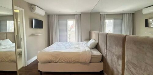 Apartamento, aluguel, 135m², 3 suítes ao lado da PUC, Perdizes – São Paulo – SP.