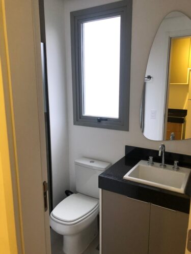 Studio com 29 m² e 1 quarto para aluguel em Perdizes