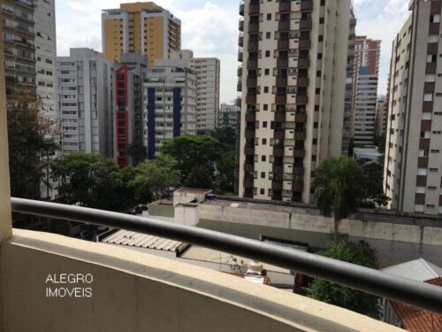 Apartamento com 45 m² e 1 quarto para aluguel em Perdizes