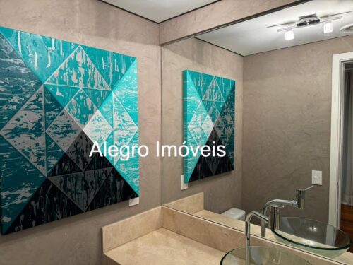 Apartamento com 1 Quarto e 1 banheiro para Alugar, 57 m² por R$ 5.300/Mês