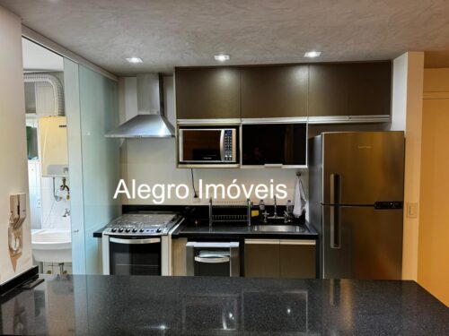 Apartamento com 1 Quarto e 1 banheiro para Alugar, 57 m² por R$ 5.300/Mês