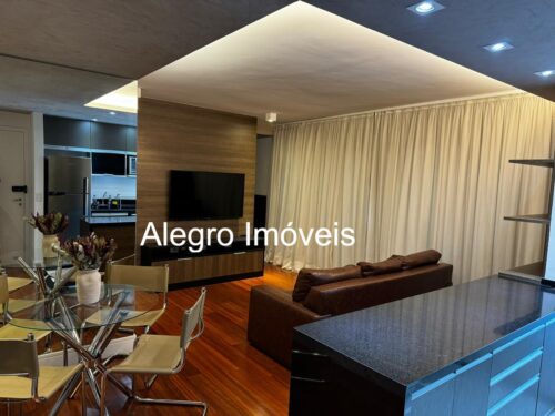 Apartamento com 1 Quarto e 1 banheiro para Alugar, 57 m² por R$ 5.300/Mês