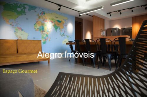 Apartamento com 1 Quarto e 1 banheiro para Alugar, 57 m² por R$ 5.300/Mês