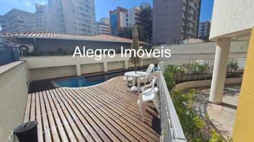 Apartamento com 1 Quarto, suíte e 1 banheiro para Alugar, 45 m² por R$ 3.000/Mês