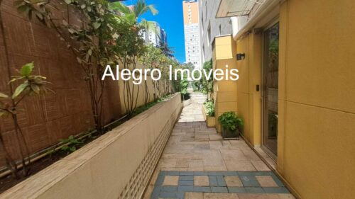 Apartamento com 1 Quarto, suíte e 1 banheiro para Alugar, 45 m² por R$ 3.000/Mês
