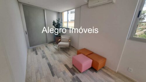 Apartamento com 1 Quarto, suíte e 1 banheiro para Alugar, 45 m² por R$ 3.000/Mês