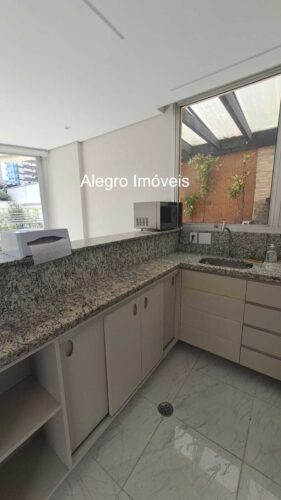 Apartamento com 1 Quarto, suíte e 1 banheiro para Alugar, 45 m² por R$ 3.000/Mês
