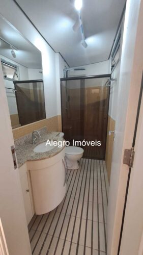 Apartamento com 1 Quarto, suíte e 1 banheiro para Alugar, 45 m² por R$ 3.000/Mês
