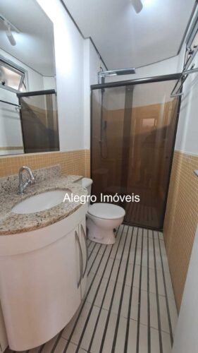 Apartamento com 1 Quarto, suíte e 1 banheiro para Alugar, 45 m² por R$ 3.000/Mês
