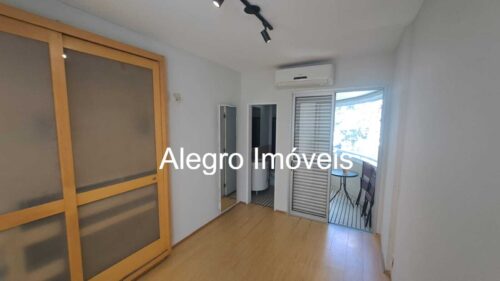 Apartamento com 1 Quarto, suíte e 1 banheiro para Alugar, 45 m² por R$ 3.000/Mês