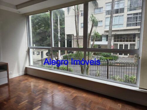 Apartamento de 182 m² com 3 quartos para aluguel em Pacaembu