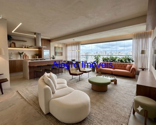 Apartamento de 184 m² com 3 quartos à venda e aluguel em Água Branca