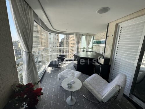 100m² de puro luxo com 2 quartos para aluguel nos Jardins