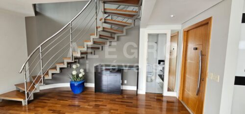 Apartamento duplex, alto padrão, ponto nobre nos Jardins em rua sem saída