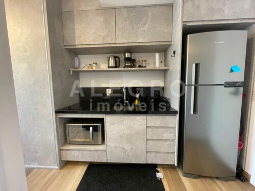 Studio 26m² completamente pronto para duas pessoas