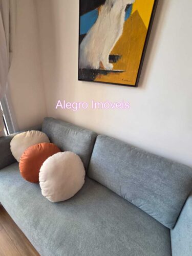 Apartamento de 27 m² com 1 quarto suíte para aluguel em Perdizes a passos da PUC.