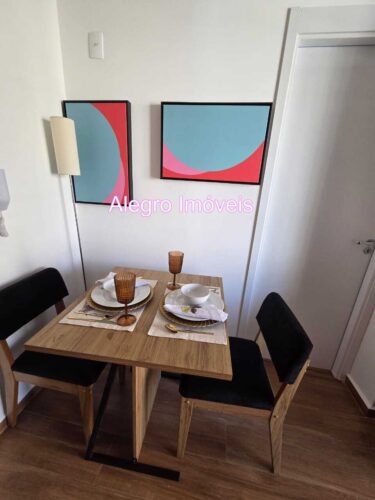 Apartamento de 27 m² com 1 quarto suíte para aluguel em Perdizes a passos da PUC.
