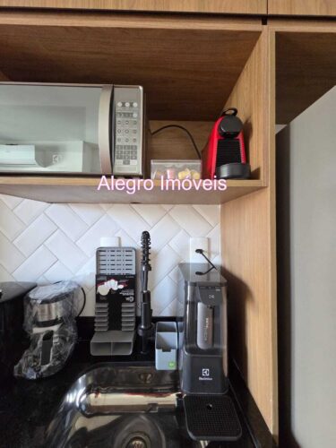 Apartamento de 27 m² com 1 quarto suíte para aluguel em Perdizes a passos da PUC.