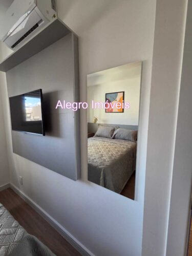 Apartamento de 27 m² com 1 quarto suíte para aluguel em Perdizes a passos da PUC.