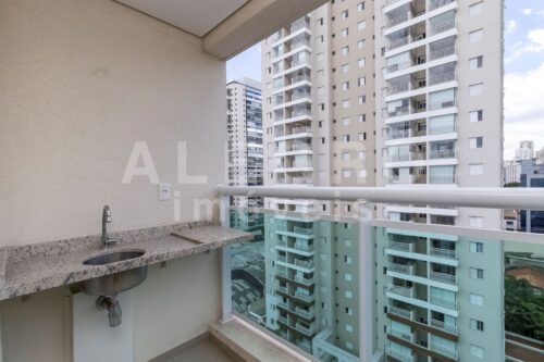 Locação na Barra Funda 1 dormitório / 41m²/ 1 vaga / andar alto