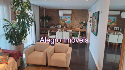 Apartamento de 128 m² com 2 quartos, 1 suíte e terceiro reversível, à venda em Água Branca