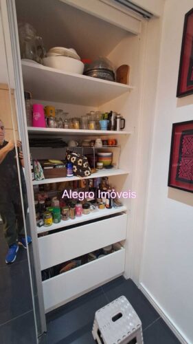 Apartamento de 128 m² com 2 quartos, 1 suíte e terceiro reversível, à venda em Água Branca